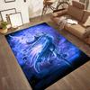 Gothic Style Floor Mat Perfect for Balcony Dormitory Study room Dining Room Antislip Carpet Office home decor Gift for Festivals