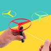 Потяните веревку пропеллера Вертолет Уличные игрушки Уличные игрушки Потяните веревку Летающий НЛО Детские игрушки