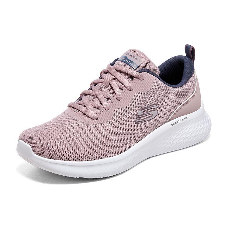 Skechers Skech-Lite Pro Сетчатые Удобные Легкие Низкие Повседневные Кроссовки Женские Фиолетовые 150044-MVBL