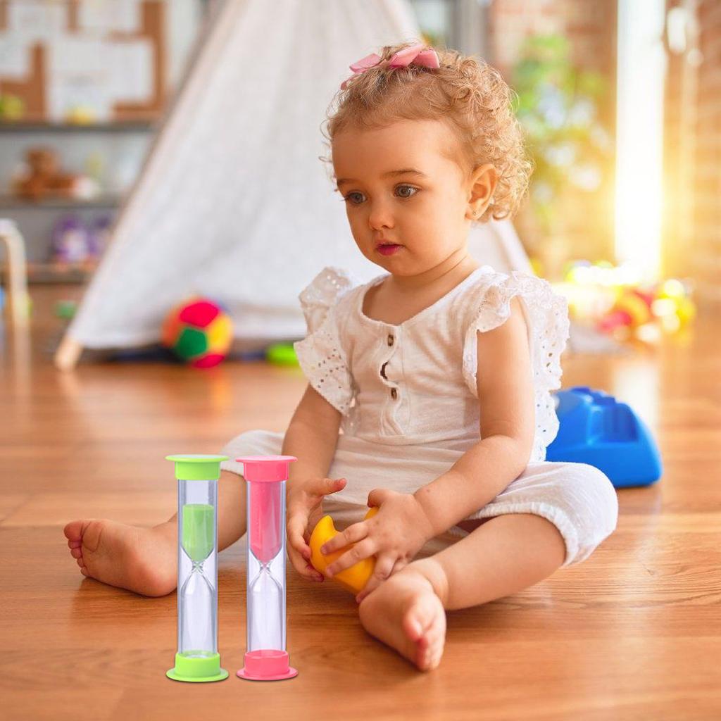 Песочные часы 6 шт. Красочные песочные часы Песочные часы от 30 секунд до 10 минут Точное время для кулинарных игр Тренировки
