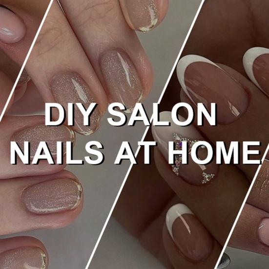 1 комплект накладных ногтей, набор для самостоятельного дизайна ногтей с клеем и пилочкой для ногтей, водостойкие гелевые френч-типсы, аксессуары для искусственных ногтей