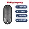 433 МГц 4 кнопки открывания гаражных ворот Дубликатор Копия пульта дистанционного управления Клонирование пульта дистанционного управления Код клонирования 315/418/430 МГц