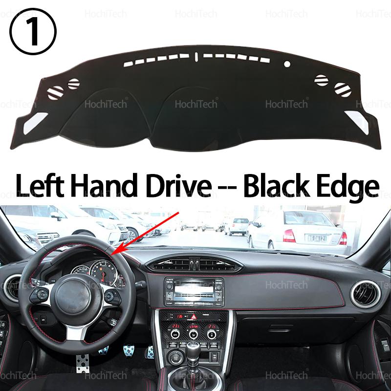 For Subaru BRZ 2012- Car Dashboard Cover Mat Sun Shade Pad trument Panel Carpets Anti-UV Car Accessories 2015 2016 2017