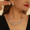 Fashion Jewelry Set Necklace Earrings For Women Ladies