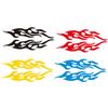 Автомобильная наклейка Модифицированные наклейки с пламенем Наклейки на бампер, капот, зеркало заднего вида, крышку фар Покрытие царапин Мотоцикл Авто стайлинг Наклейка