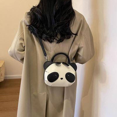 Женская сумка через плечо из искусственной кожи Panda Design – простая в корейском стиле, универсальная