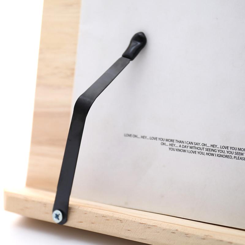 Регулируемая подставка для чтения, планшет, повар, домашний кабинет, подставка для книг, складная подставка