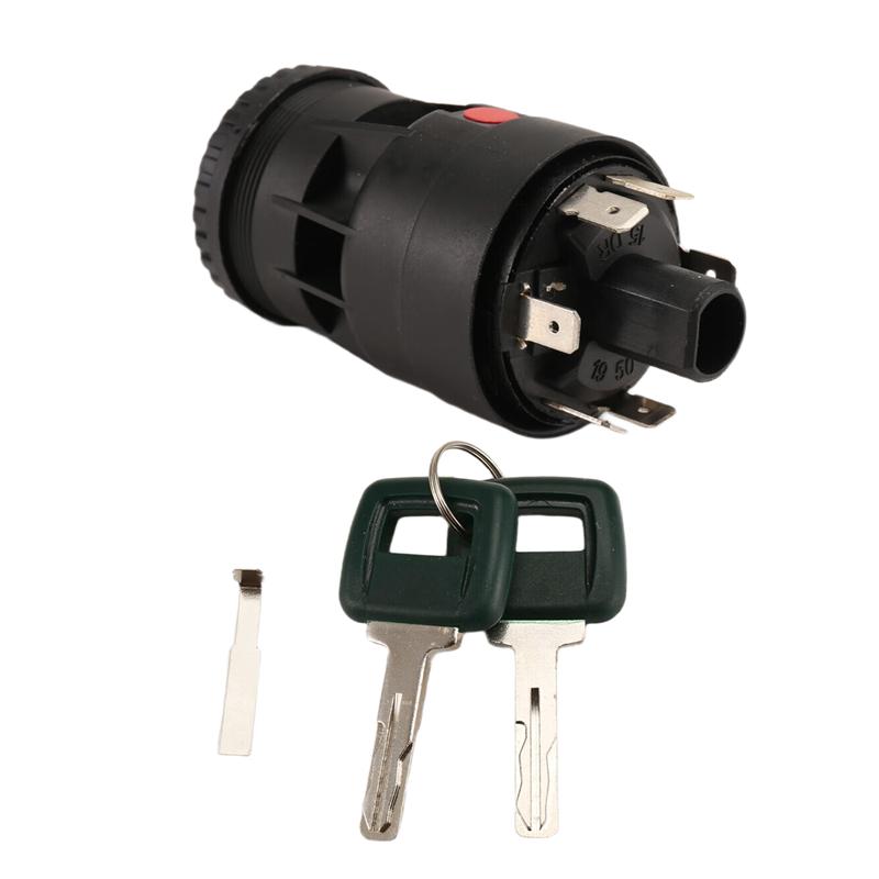 WF-15082295 Ignition Switch With 2 Keys For Volvo Truck Loader-Laser A20C A30C A25D A35D Ignition Switch Lock Cylinder