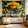 Custom Name Personalized NFL Print Tapestry, Wall Art Decor, Bedroom, Dorm, Apartment, LivingRoom, Party Backdrop, Gift for Birthday
