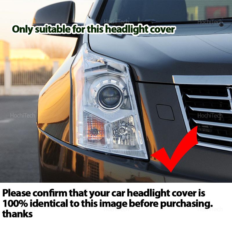 Для Cadillac SRX L LWB 2010-2015 Автомобильная крышка фары Автомобильная линза фары Стеклянная замена Передний абажур фары Автомобильный корпус 2011 2012