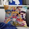 Милые Наволочки S-Sailor M-Moon Мультяшные Декоративные для Дивана Дома Двусторонние Короткий Плюш Милый Чехол для Подушки