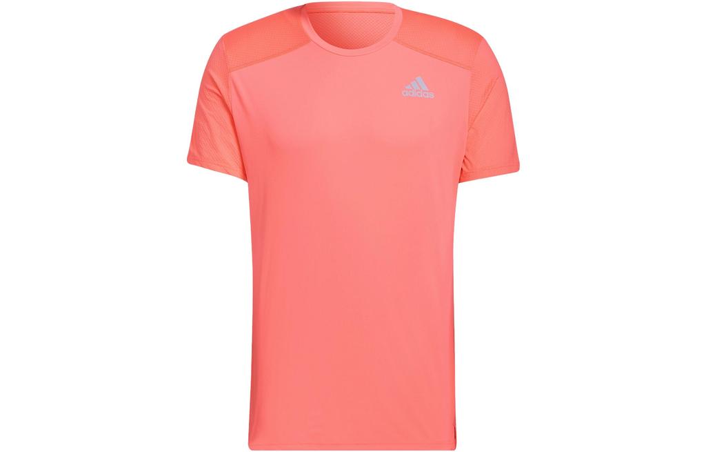 adidas Мужская футболка для бега Кислотно-красная HB7459