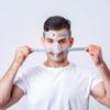 BMC NM4 Носовая маска Маска CPAP Маска для сна с головным убором S/M/L Три размера Подходит для аппарата CPAP Соедините шланг и нос