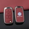 Zinc alloy Car Key Case Cover Shell For Volkswagen VW Polo Golf Passat Tiguan Beetle T5 Up Eos Langyi Sagitar Jetta Weiling Bora