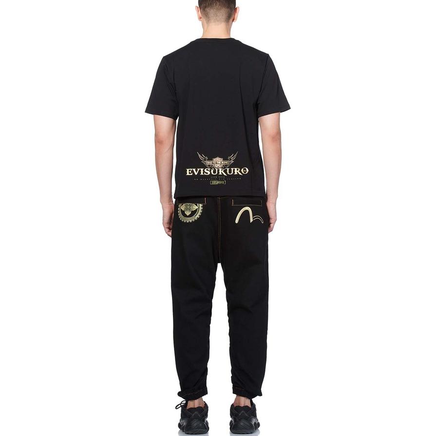 EVISU T-Shirts Men's Crew Neck Moderate Straight Fit 2ESGNM0TS618XX