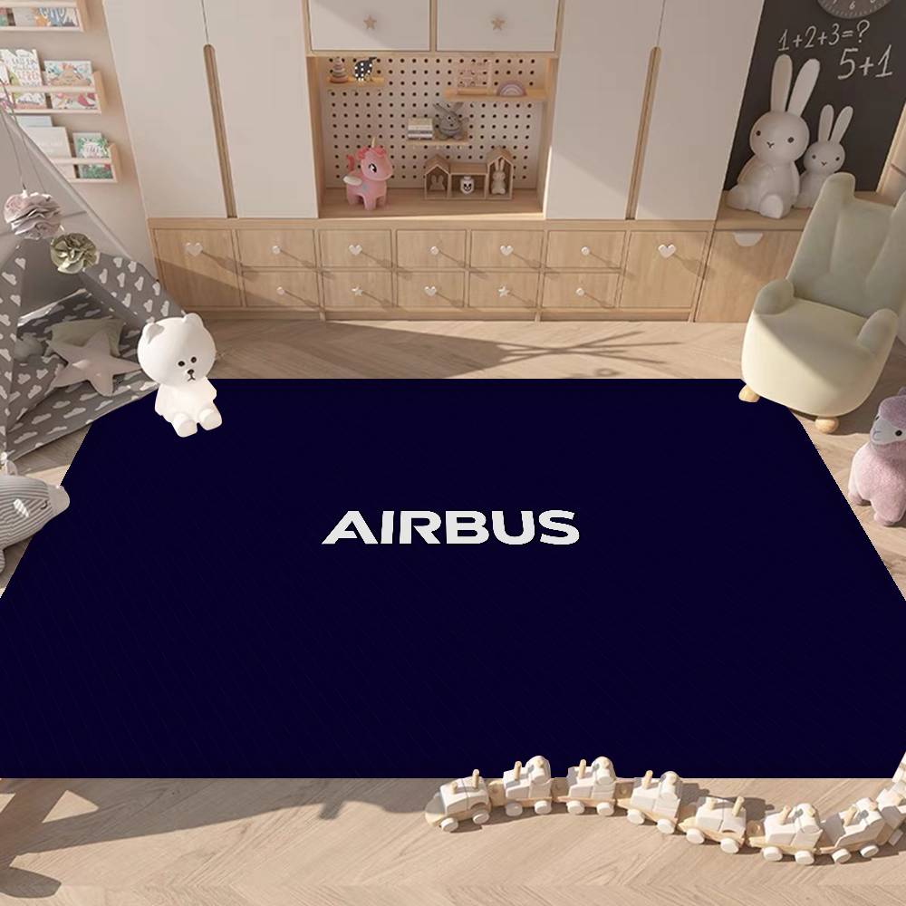 A-Airbus Коврик для ванной Комната детей Украшение спальни Балкон Противоскользящий коврик для двери Гостиная Приветственный ковер