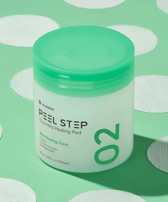 Leaders Peelstep Cica Мягкий пилинг-пэд 180 мл (70 подушечек)