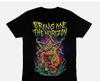 BRING ME THE HORIZON Курящий Динозавр Черная Футболка Все размеры Унисекс Футболка