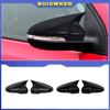 Для VW Volkswagen Golf 6 MK6 GTI GTD 2009-2013 автомобильный чехол для зеркала заднего вида, крышка крыла, отделка корпуса внешней двери, вид из углеродного волокна