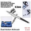 Dual Action Spraying Torch Airless Air Gravity Model Feed Spray Torch  Face Tattoo Art Beauty