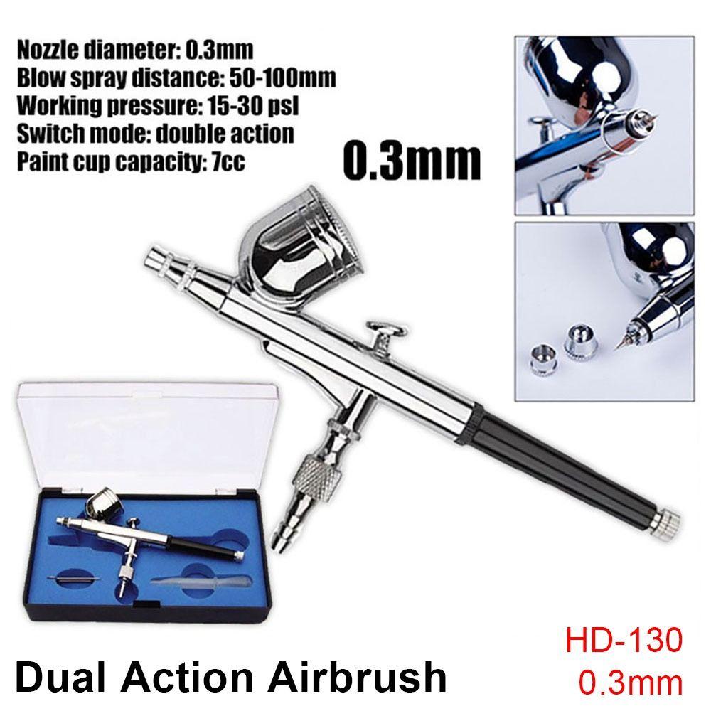 Dual Action Spraying Torch Airless Air Gravity Model Feed Spray Torch Face Tattoo Art Beauty