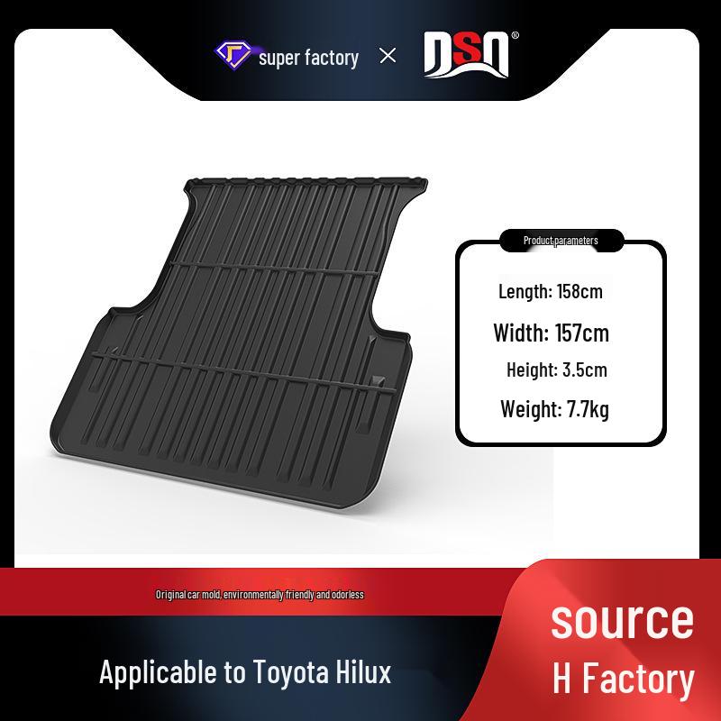 Toyota Hilux, Tundra & Tacoma Cargo Bed Mat for Pickup Trucks
