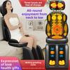 Upgrade Electric Massage Chair Full Body Kneading Neck Back Waist Leg Infrared Heating Vibration Shiatsu Cushion Seat Relaxation