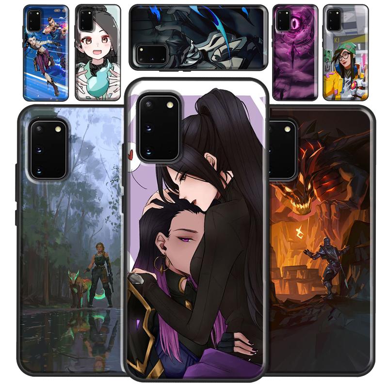 Valorant Game Case For Samsung Galaxy S22 S21 S23 Ultra Note 20 S8 S9 S10 Note 10 Plus S20 FE Back Cover
