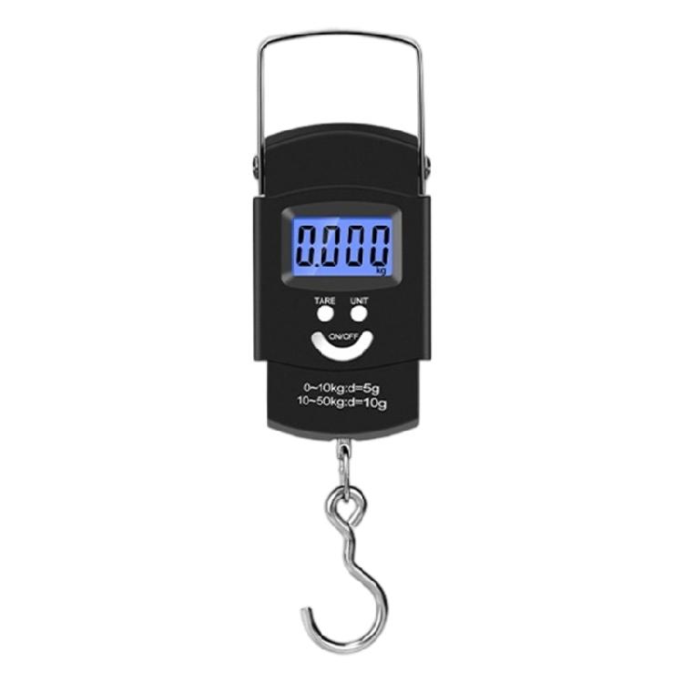 Digital Scale Industrial Hanging Scale Handheld Small Cranes with Hook Screen for Outdoor Fishing Garage