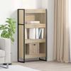Bookshelf 60 x 30 x 121 cm Engineered Wood Sonoma