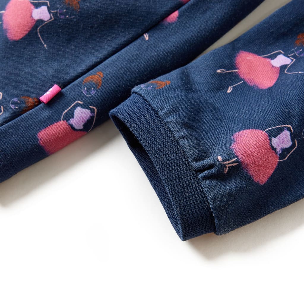 Kids Dress Navy Blue 140