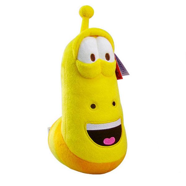 10cm Plush Toys Yellow Insect Red Insect Cartoon Larva Toys Stuffed Doll