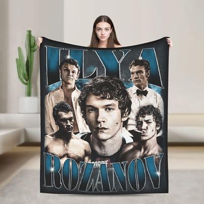 Коннор Сторри Розанов Нагретые Киносоперничество Фланелевые Одеяла Зима Илья Розанов Теплые Мягкие Постельные Принадлежности Пледы для Покрывала
