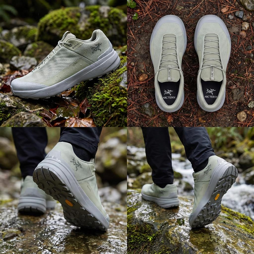 Arcteryx Kopec Gtx Удобные Универсальные Водонепроницаемые Дышащие Прочные Амортизирующие Поддержка Низкие Треккинговые Ботинки X000010023-HABITAT/VOID-LT