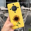 Чехол для телефона For Honor X9a с модным узором «Перо и облако» Для Honor X9a 5G X 9a ROM-NX1 Конфетный цвет Мягкий силикон ТПУ Задняя крышка