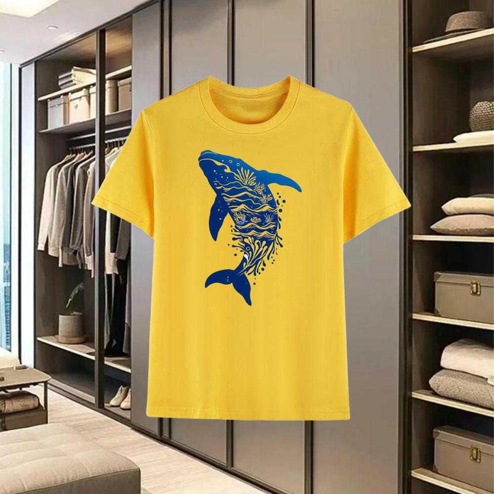 Новая стильная мужская футболка из 100% хлопка высокого качества для лета - Повседневный дышащий и универсальный топ с коротким рукавом