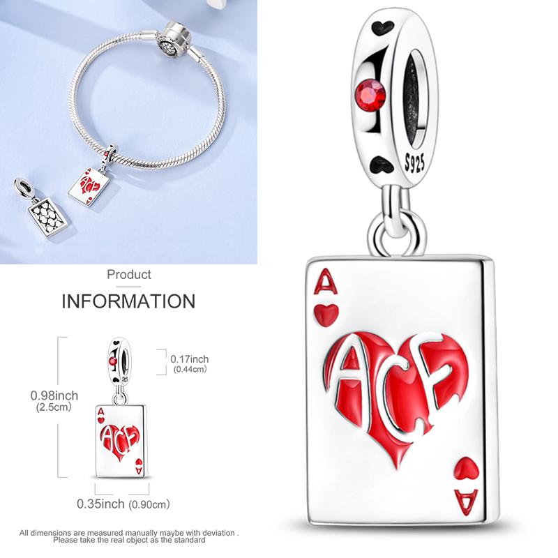 Charms Plata De Ley 925 Devil's Eye Infinity Eternal Symbol Dragonfly Positioning Buckle Charms Fit Women DIY Jewelry