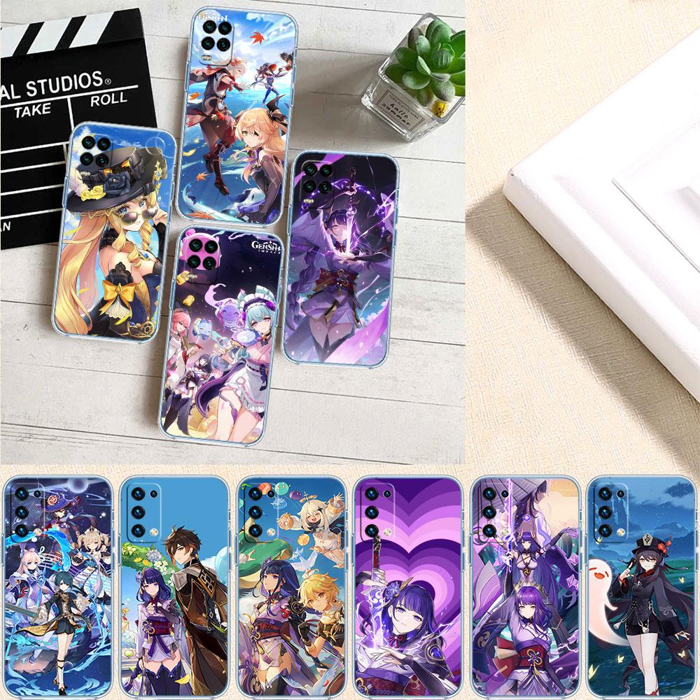 Чехол CJ60 Genshin Impact для LG K22 K30 K40 K40S K41 K42 K50 K50S K51 K51S K52 K61 K62 K71 K92 Q60 Q61 V40 V50 V60