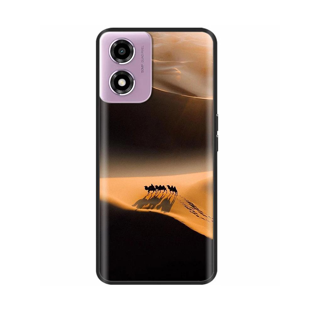 Чехол для телефона Motorola Moto E14, мягкий ТПУ, окрашенная задняя крышка для Motorola E14 E 14 MotoE14, полностью защитный корпус телефона Capa
