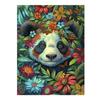 DIY Diamond Painting Flowers Animals New 2024 Cross Stitch Mosaic Panda Raccoon Elephant Cat Diamond Embroidery Sale Home Decor