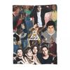 Плед Fall Out Boy Мягкий Теплый Фланелевый Плед Покрывало для Кровати Гостиной Пикника Путешествий Дома Дивана