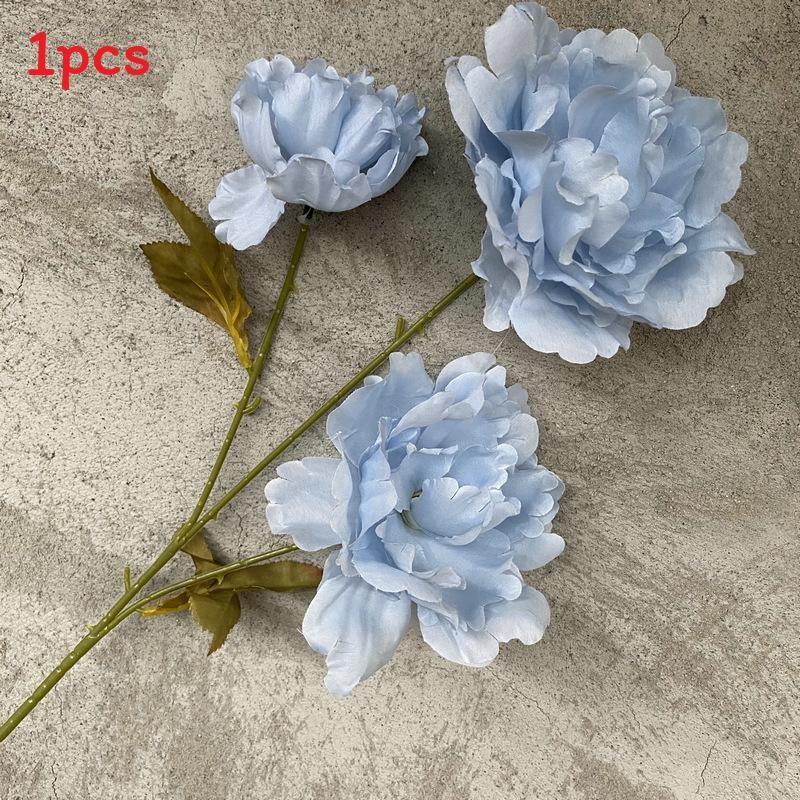 Artificial Peony Flowers For Wedding Centerpiece Home Staging Photography Prop