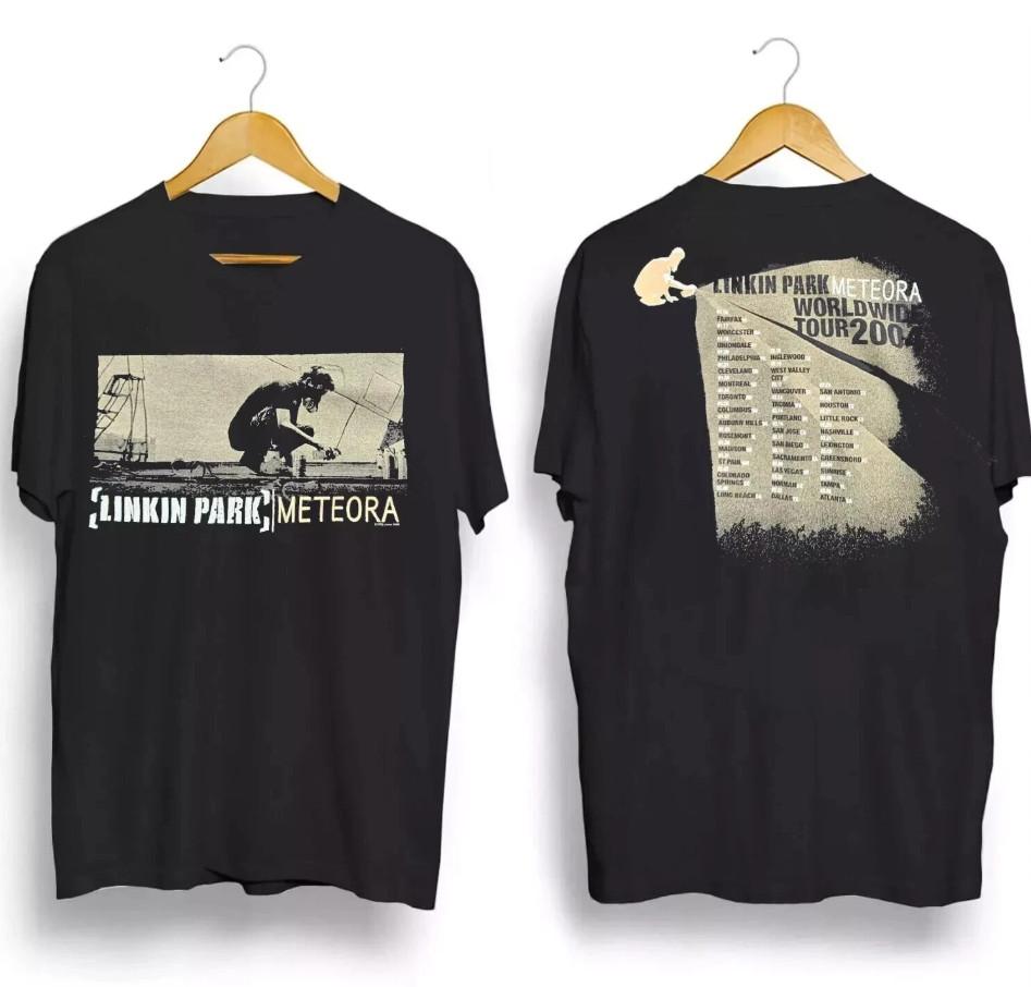 Vintage 2004 Linkin Park Meteora 2004 World Tour T-shirt, Size S-4XL