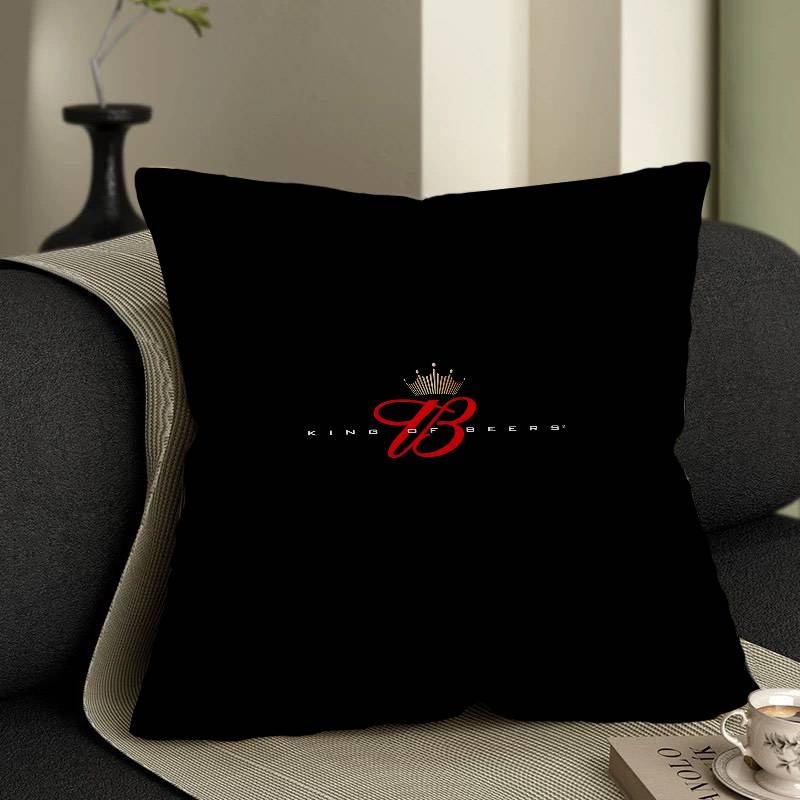 Classic Beer Brand BBudreiser Personalized Pillow Dust Cover Bedroom Kids Party Decoration Pillowcase Birthday Children Gift
