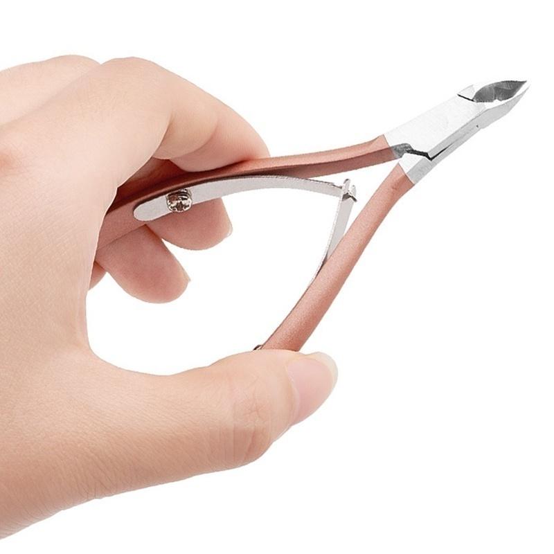 Nail Cuticle Pusher Tweezer Cutter Nipper Clippers Dead Skin Remover Manicure Art Grooming Tool Beau