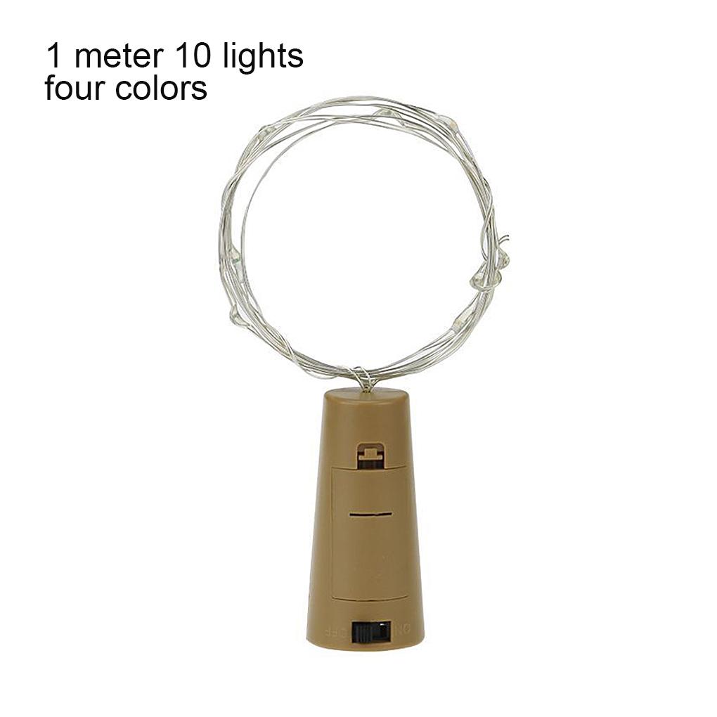 Пробковая бутылка на батарейках 1м / 2м светодиодная панель для самостоятельного изготовления на день рождения