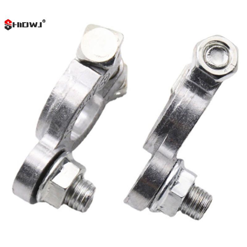 Battery Terminal Clamp Zinc Alloy Positive & Negative Pole Car Screw Connector Auto Batteries Terminal Clip Car Accessories