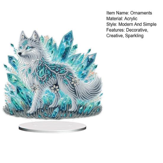 Набор для создания стразовой арт-фигурки своими руками для взрослых и начинающих. Набор для рисования стразами со встроенной основой. Блестящий креативный DIY домашний декор