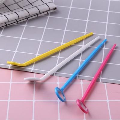 Антифоговое Пластиковое Стоматологическое Зеркало для Зубов Простое Зеркало для Осмотра Одноразовое Зеркало для Рта Рот