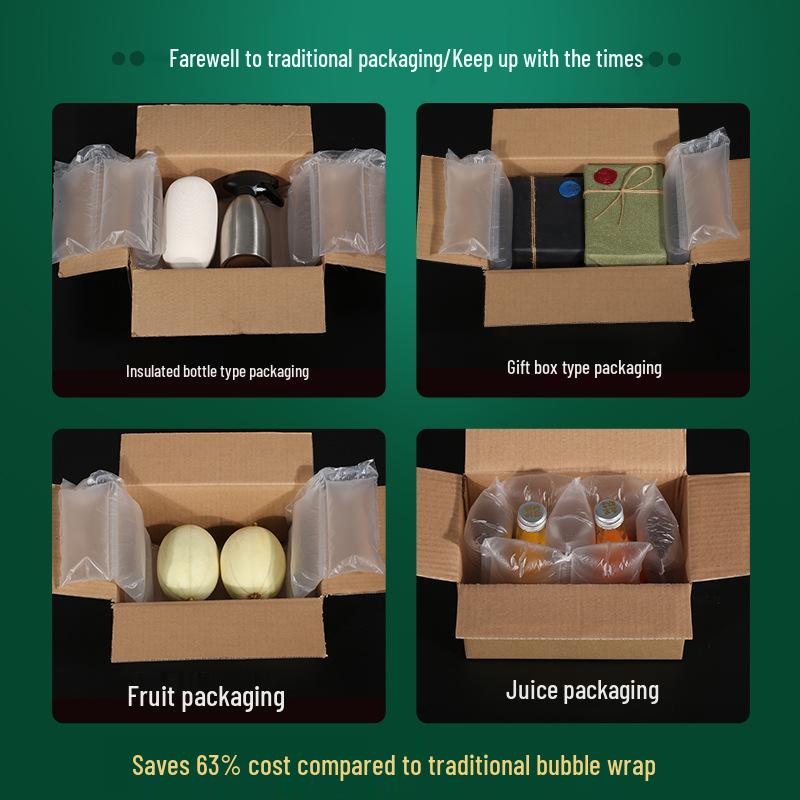 Inflatable Shock-Absorbing Air Pillow Cushion for Drop Protection